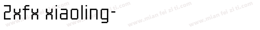 Zxfx xiaoling字体转换